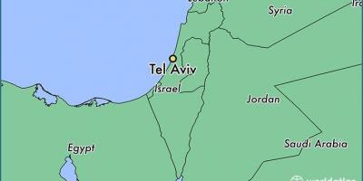Tel Aviv en mapa